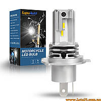 Мото лампа H4 4 LED 6500K мотолампи світлодіодні лампи мото лед лампи мото лампа led світлодіодна на скутер мотоцикл байк