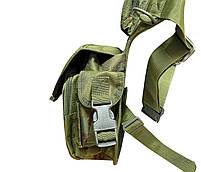 Сумка тактическая на бедро AOKALI Outdoor A90 Camouflage Green 17шт, фото 3