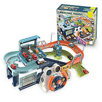 Паркінг Tuosiqi з треком і кермом, 4 машинки T904A