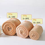 Жіночі легінси, лосини, колготи зимові теплі еластичні з високою талією, фліс.Тілесні. 300 грамів 2-3XL., фото 4