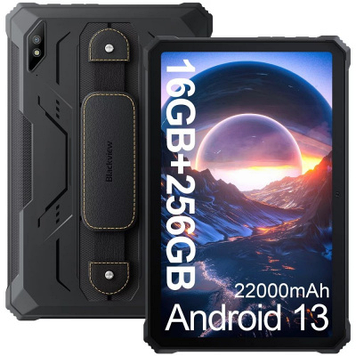 Планшет Blackview Active 8 Pro Black 4G 8\256GB NFC IP68/IP69 22000mAh Helio G99 НОВИНКА!