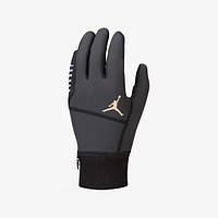 Рукавиці Air Jordan Hyperstorm Fleece Gloves Black J.100.2720.034, Чорний, Розмір (EU) — S