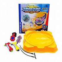 Бейблейд(BeyBlade) набір - арена, 2 дзиги, 2 запускача, металеві утяжчувачі, підсвічування