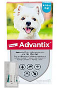 Адвантікс для собак 4 - 10 кг Advantix краплі від бліх і кліщів, 1 піпетка