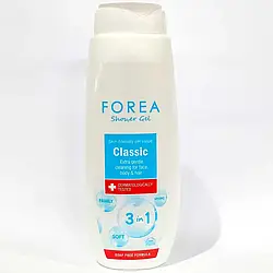 Forea Shower Gel Classic – Класичний гель для душу 3 в 1, 750 мл