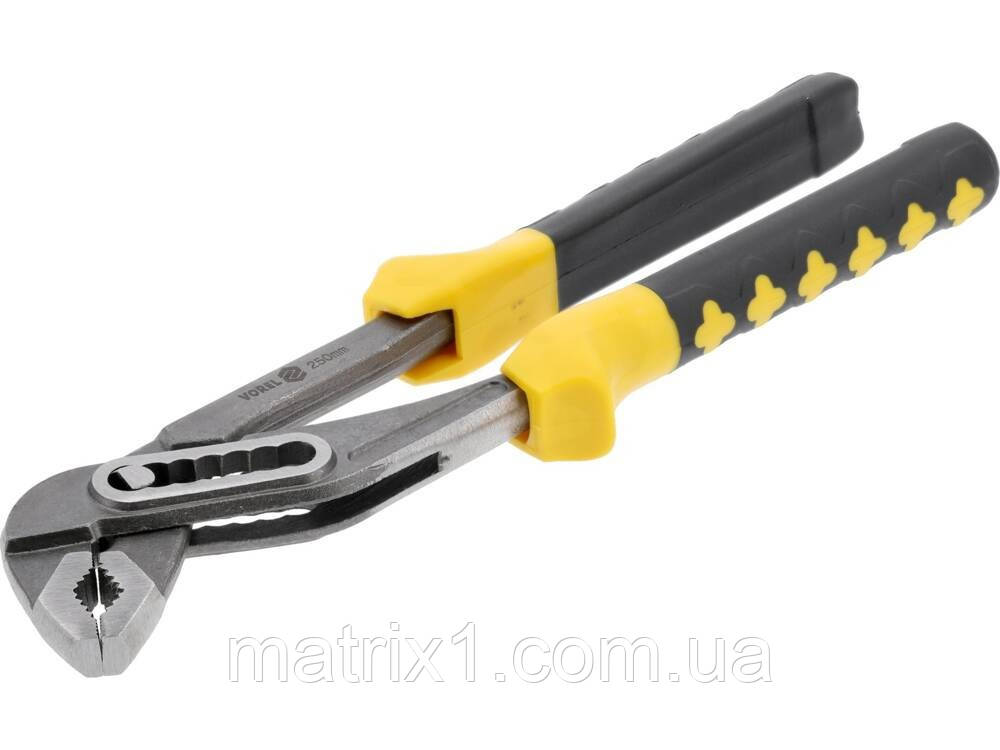 Кліщі переставні L = 250 мм VOREL 40057, фото 1