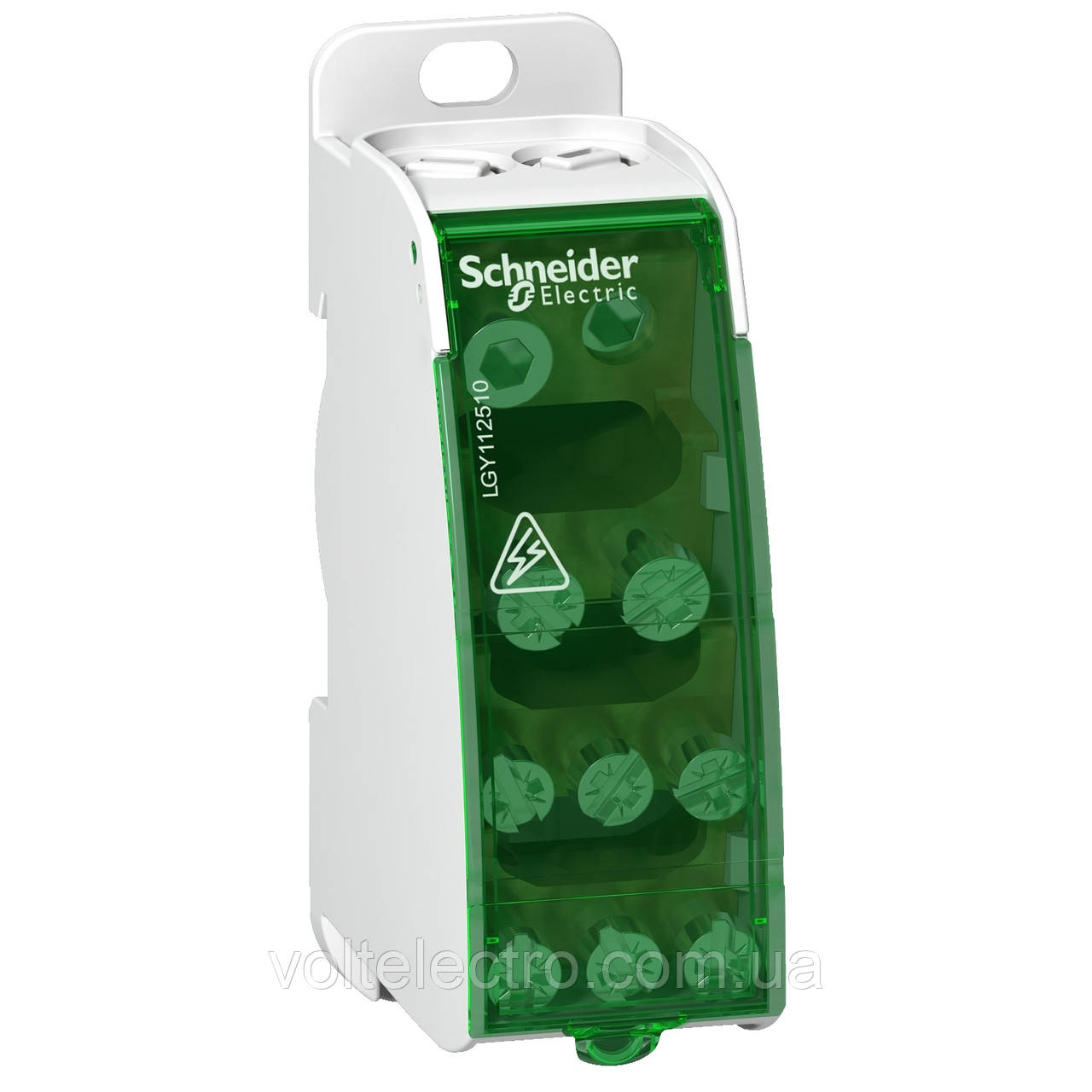 Розподільний блок 125А на DIN-рейку, Linergy DS Schneider Electric LGY112510