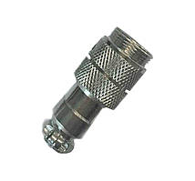 Конектор UkrLed 2pin metal IP44 тато (953)