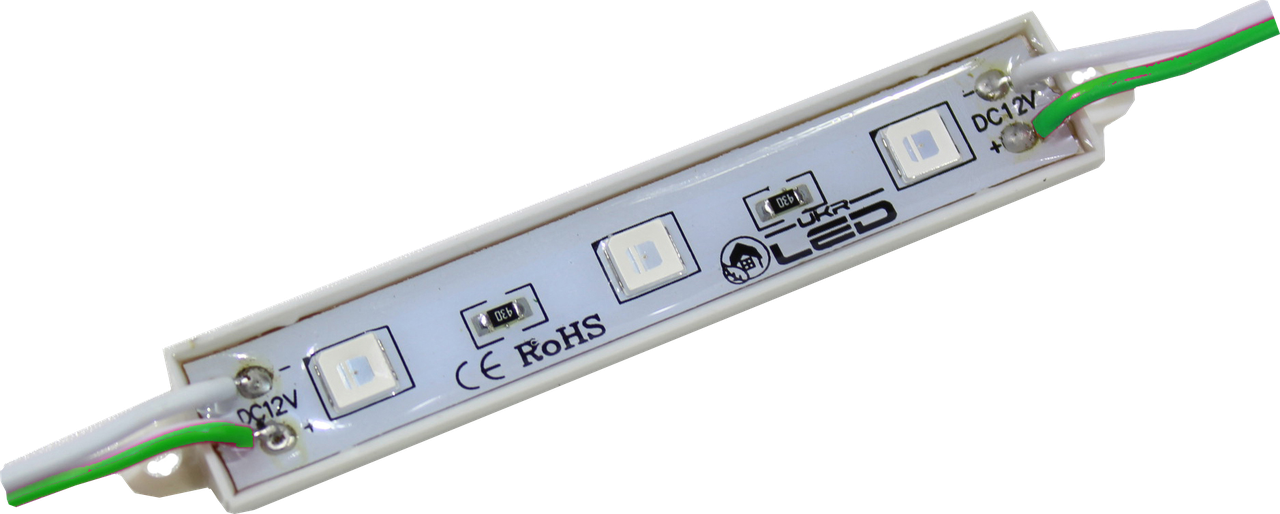 Світлодіодний модуль UkrLed SMD5050 (GREEN) 510-550nm (378)