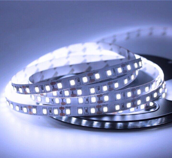 Світлодіодна стрічка UkrLed SMD2835 120d/m IP33 (CW) 17000 K (21122/101res)