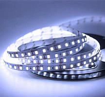 Світлодіодна стрічка UkrLed SMD2835 120d/m IP33 (CW) 17000 K (21122/101res)