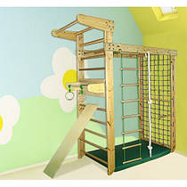 Спортивний комплекс із ясена з рукодією УНІВЕРСАЛ (ПОВНИЙ КОМПЛЕКТ)