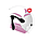 Геймерське Крісло до 130 кг Рожеве Ігрове Крісло для Геймерів Force 4.4 Pink з Механізмом Softlex Поворотне, фото 7