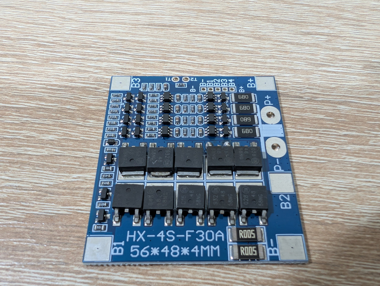 Плата BMS 4S 30A 12.8 Вольт,( 12.8V 30A) LiFePO4 balanced