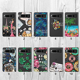 Силіконовий чохол з малюнком для Google Pixel Fold (new collection)