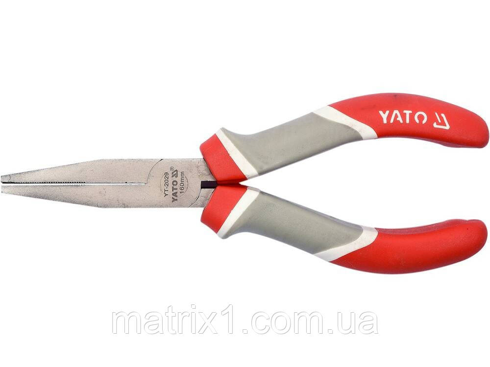 Довгогубці прямі YATO L = 160 мм. YATO YT-2029