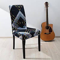 Чохол на стілець натяжний Elastic chair cover 50 х 40 см~65 х 45 см (R89954)