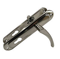 Ручка на планке для входных дверей USK 85.323 SN/CH (матовый никель)