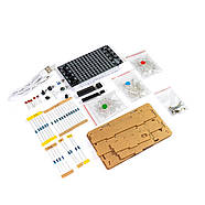 Набір для пайки радіоконструктора: звуковий DIY Kit з музичним спектром в прозорому корпусі, фото 3