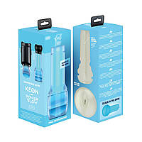 Мастурбатор Glow PBC Kiiroo Feel поєднується з PowerBlow та Keon