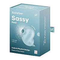 Кліторальний стимулятор вакуумний Satisfyer Sassy Seal