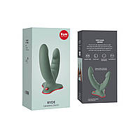 Подвійний гнучкий фалоімітатор Fun Factory Ryde wild olive