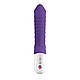 Силіконовий ребристий вібратор для точки G Fun Factory Tiger Violet, фото 4
