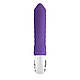 Силіконовий ребристий вібратор для точки G Fun Factory Tiger Violet, фото 6