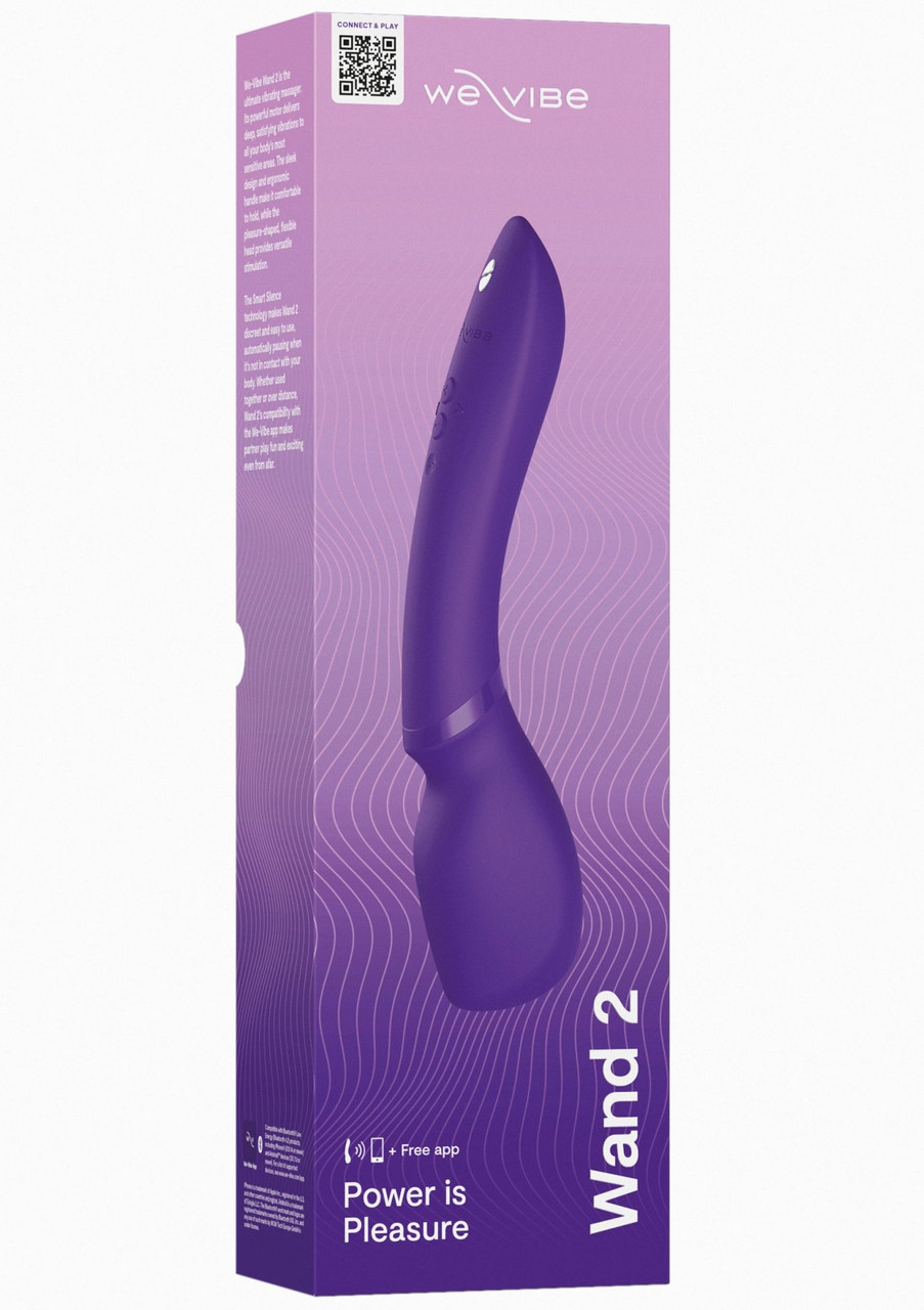 Смарт вандмасажер з гнучкою головкою We-Vibe Wand 2