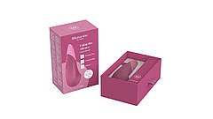Кліторальний стимулятор із технологією UltraWave Vibration Womanizer Vibe Dusky Pink