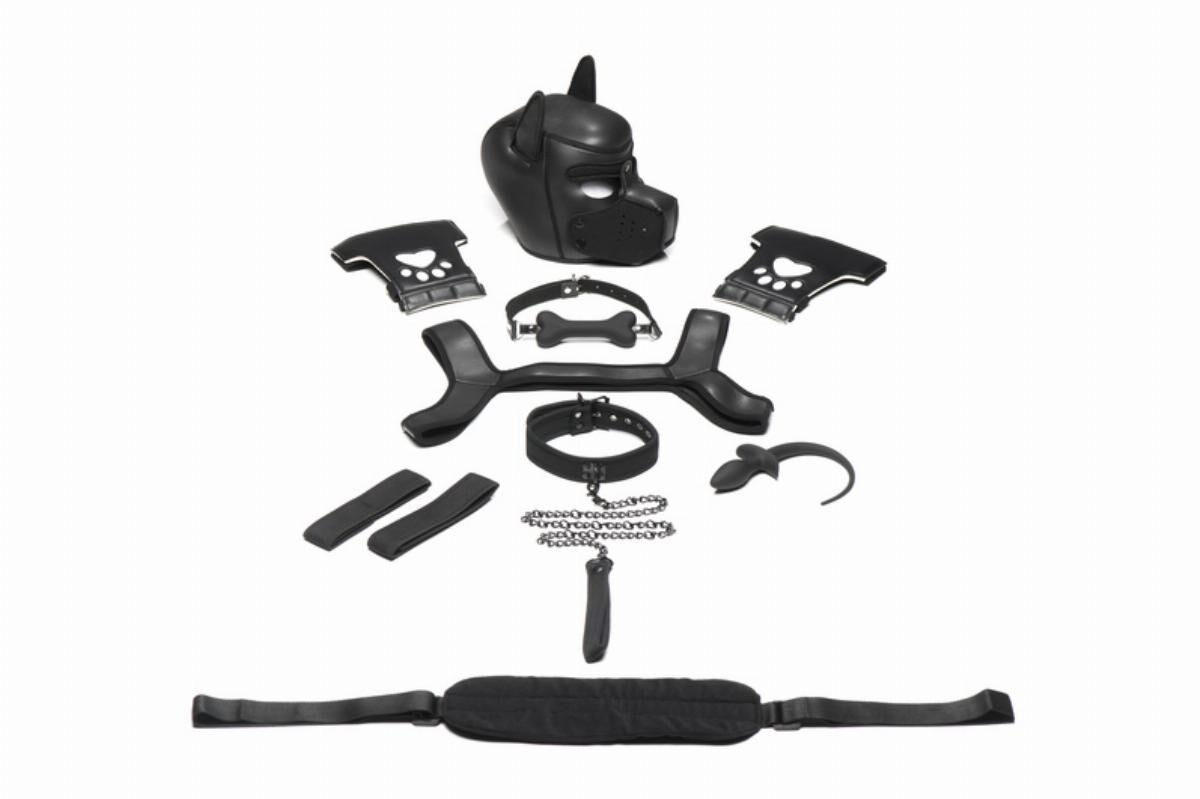 БДСМ набір щеняти Master Series Luxury Pup Arsenal Set Black