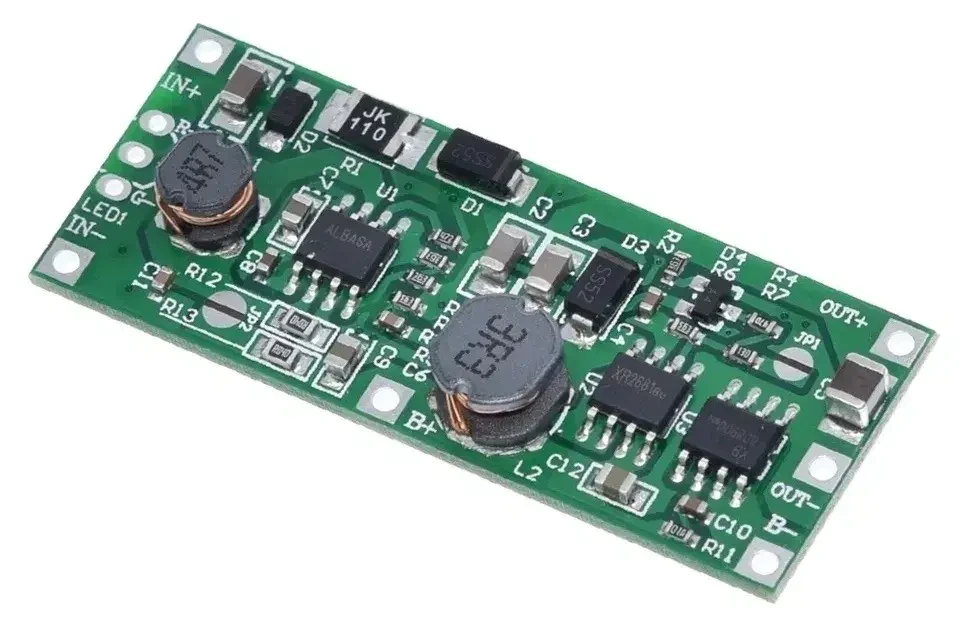 Плата ДБЖ UPS безперебійник для роутера медіаконвертера 9V 1A (9В 1А)
