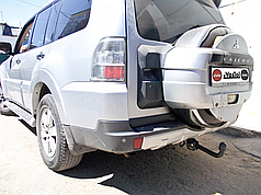 Фаркоп Mitsubishi Pajero Wagon 2000-2021 (Мітсубісі Паджеро Вагон 3,4) без зняття бампера