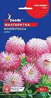Маргаритка Монте Росса суміш утворює компактні кущики квітки махрові, упаковка 0,1 г