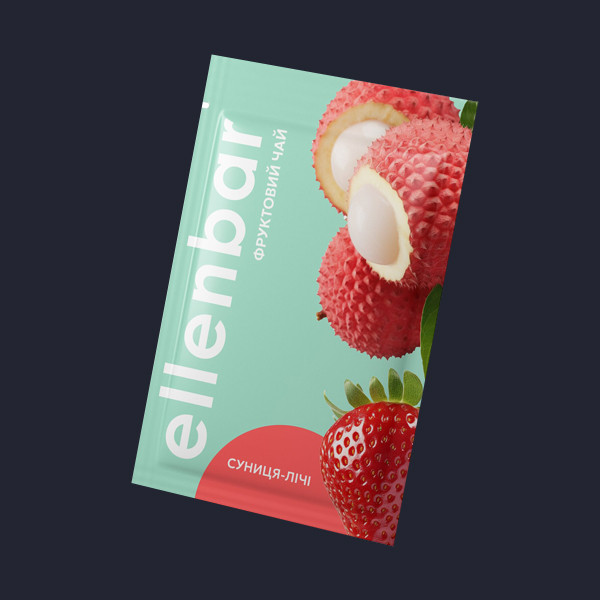 Ellenbar Концентрат-Лимонад-Чай суниця - лічі 50г