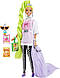 Оригінал Barbie Extra Neon Green Hair Doll, лялька Барбі Екстра неонове волосся - фото 1 - id-p2456604595