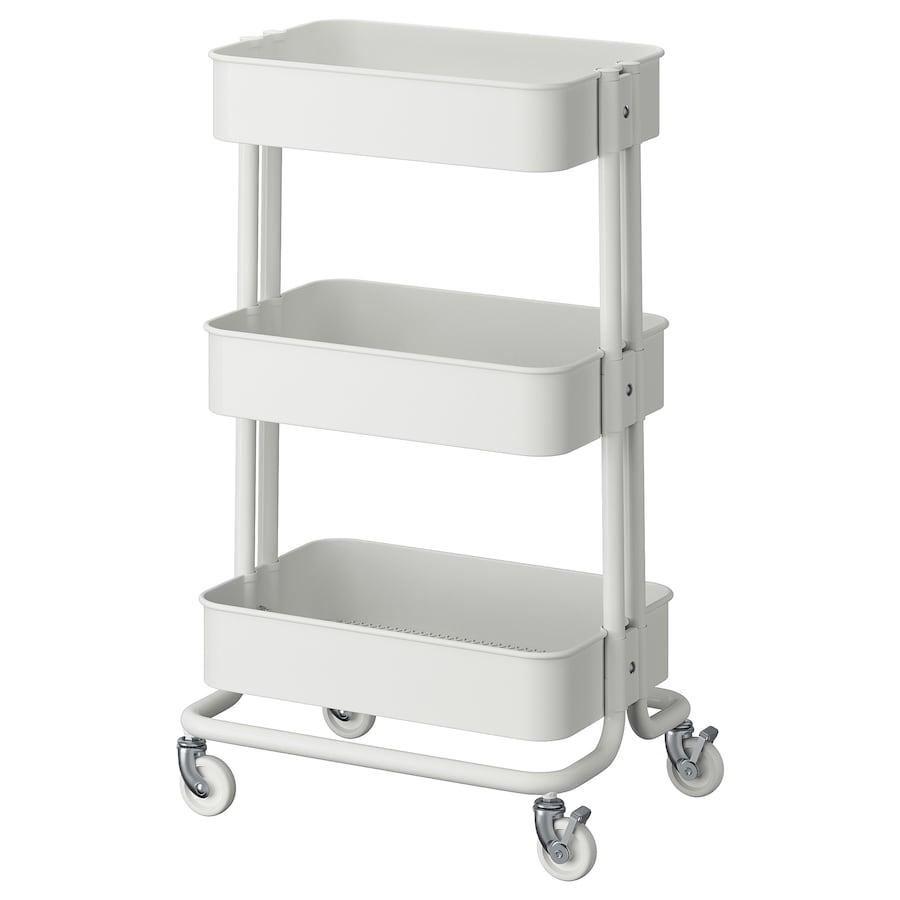 Візок IKEA RÅSKOG 35x45x77 см Білий 305.867.83
