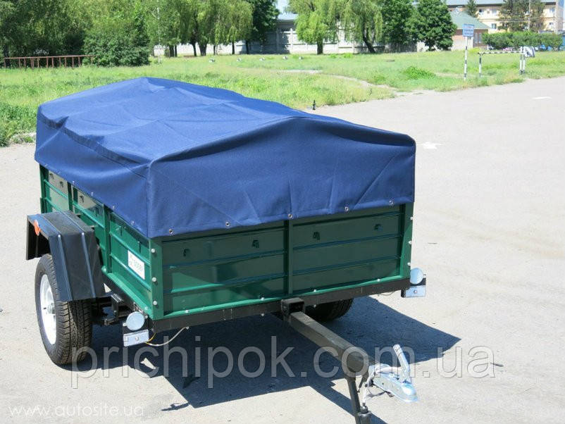 Тент на легковий причіп бобер 1,9 * 1,3 тканина рюкзак