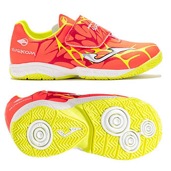 Дитячі футзалки Joma Supercopa IN Junior SCJS2507INV, Червоний, Розмір (EU) — 30