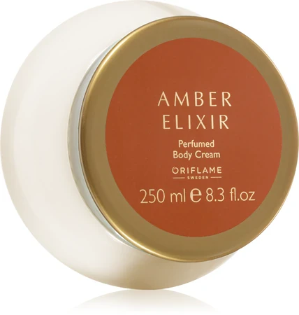 Парфумований крем для тіла Amber Elixir Oriflame 250 мл