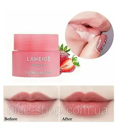Маска для губ Lip Sleeping Mask Berry, фото 6