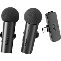 Петличний мікрофон FIFINE M8 подвійний, для смартфона з роз'ємом Type-C
