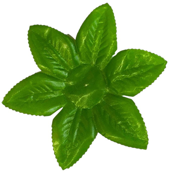 Лист штучний підставка троянда 6-ка, 16см, фото 1