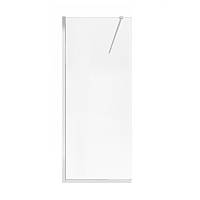 Душова перегородка Qtap Walk-In Standard CRM209.C8 90х190 см, скло Clear 8 мм, покриття CalcLess