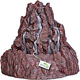 Декорація фонтан Terrario Volcano Fountain 22x23x21см (232321), фото 4