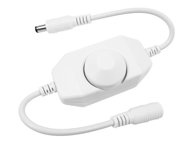 Димер для світлодіодної стрічки 1 канал 2А білий