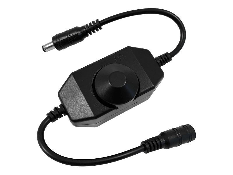 Димер для світлодіодної стрічки 1 канал 2А чорний