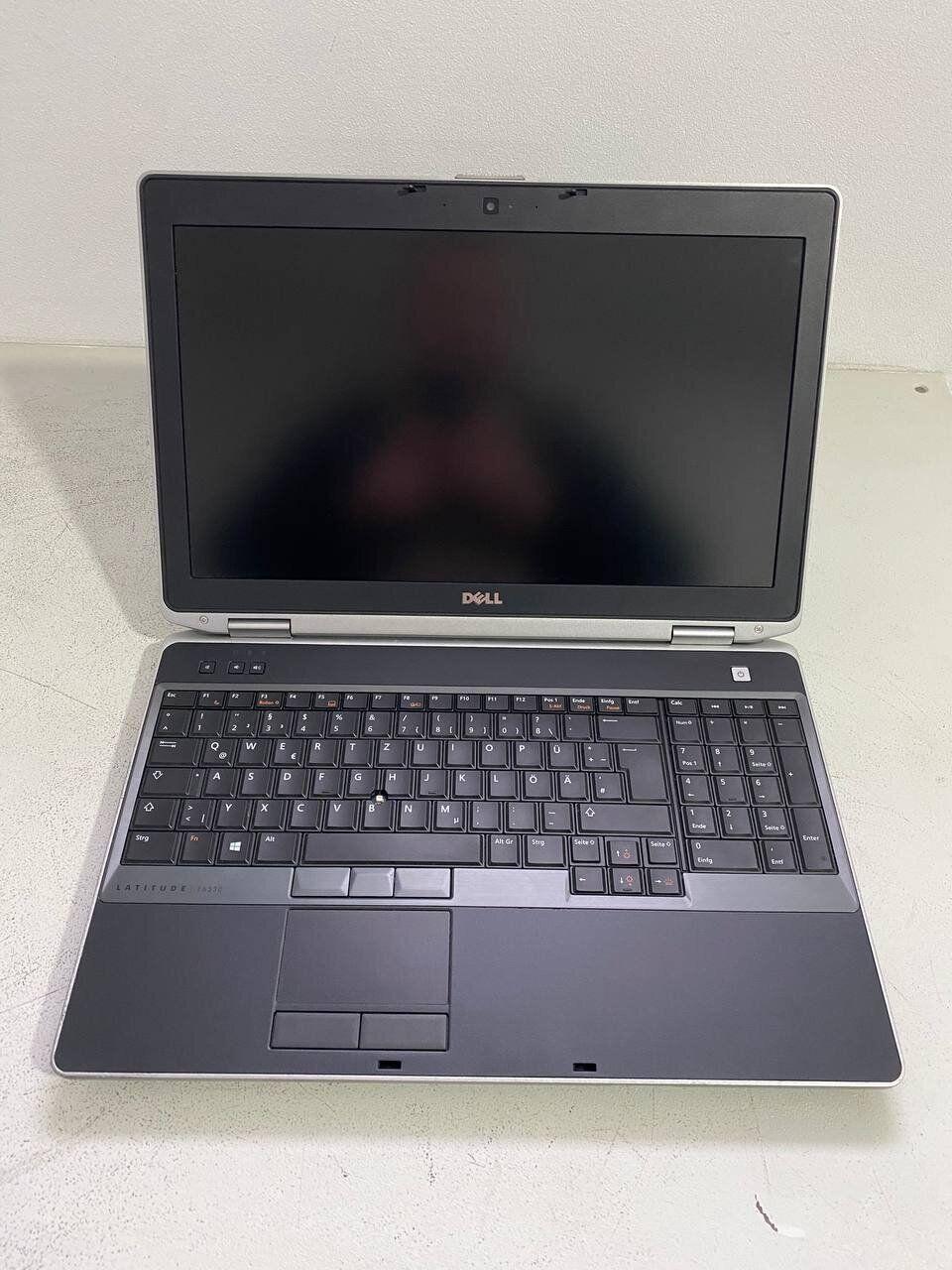 Б/в Ноутбук Dell Latitude E6530 15.6" 1600x900| Core i5-3380M| 8 GB RAM| 120 GB SSD| NVS 5200M 1GB