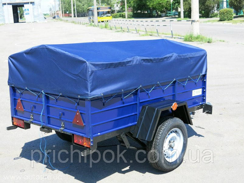 Тент на легковий причіп бобер 2*1,3 тканина рюкзак