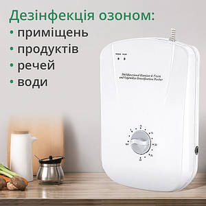 Недорогий озонатор Doctor-101 Ozotop для усунення запахів, дезінфенції приміщень, знезараження води і продуктів